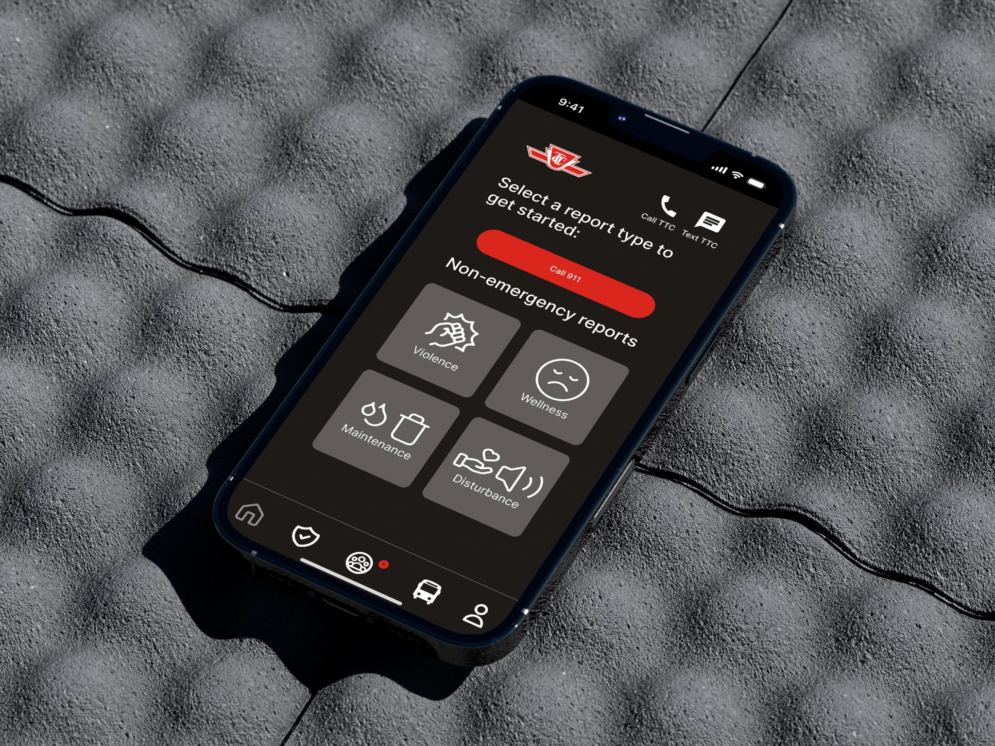 TTC redesign, process